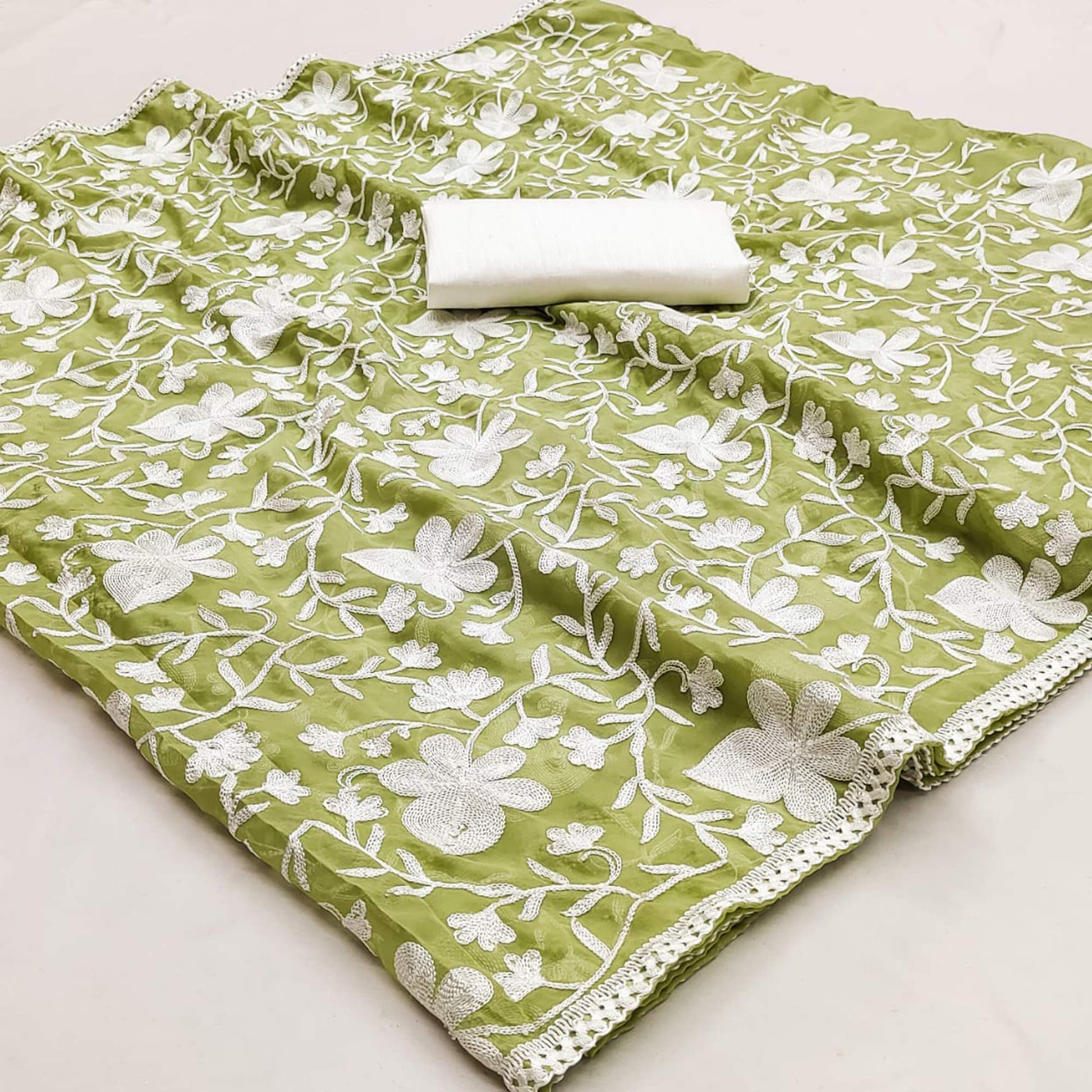 green-floral-embroidered-organza-saree-1