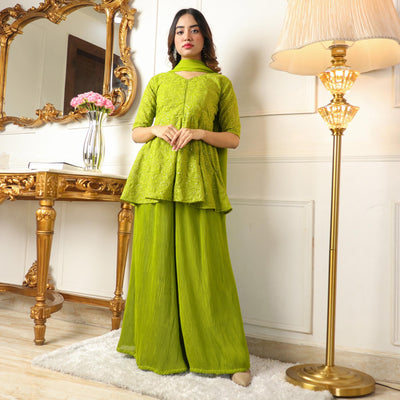 green-sequins-embroidered-georgette-sharara-suit-1