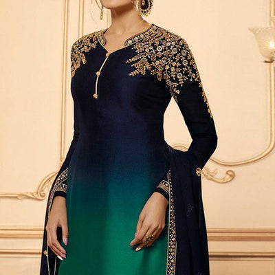 green-blue-floral-embroidered-georgette-salwar-suit