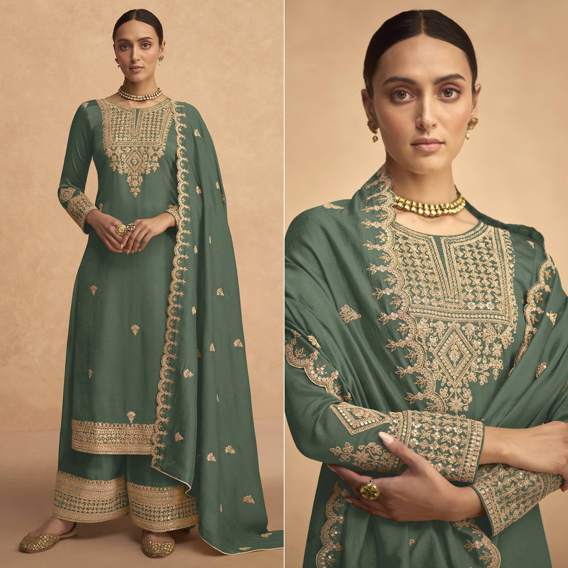 green-sequins-embroidered-georgette-palazzo-suit-1