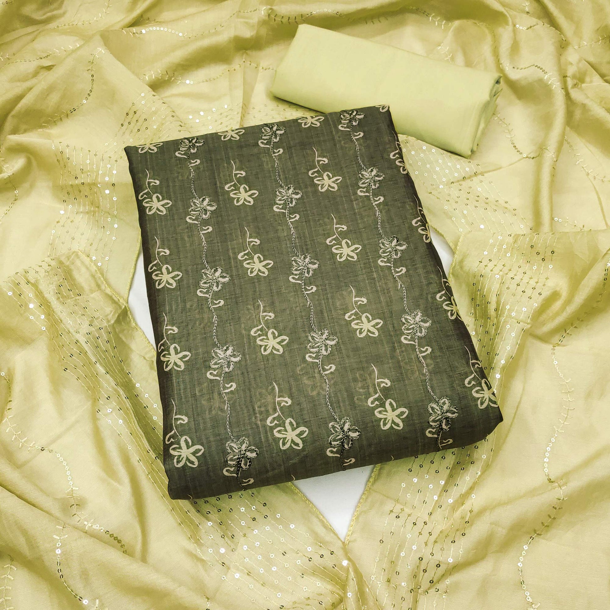green-printed-with-embroidered-chanderi-dress-material