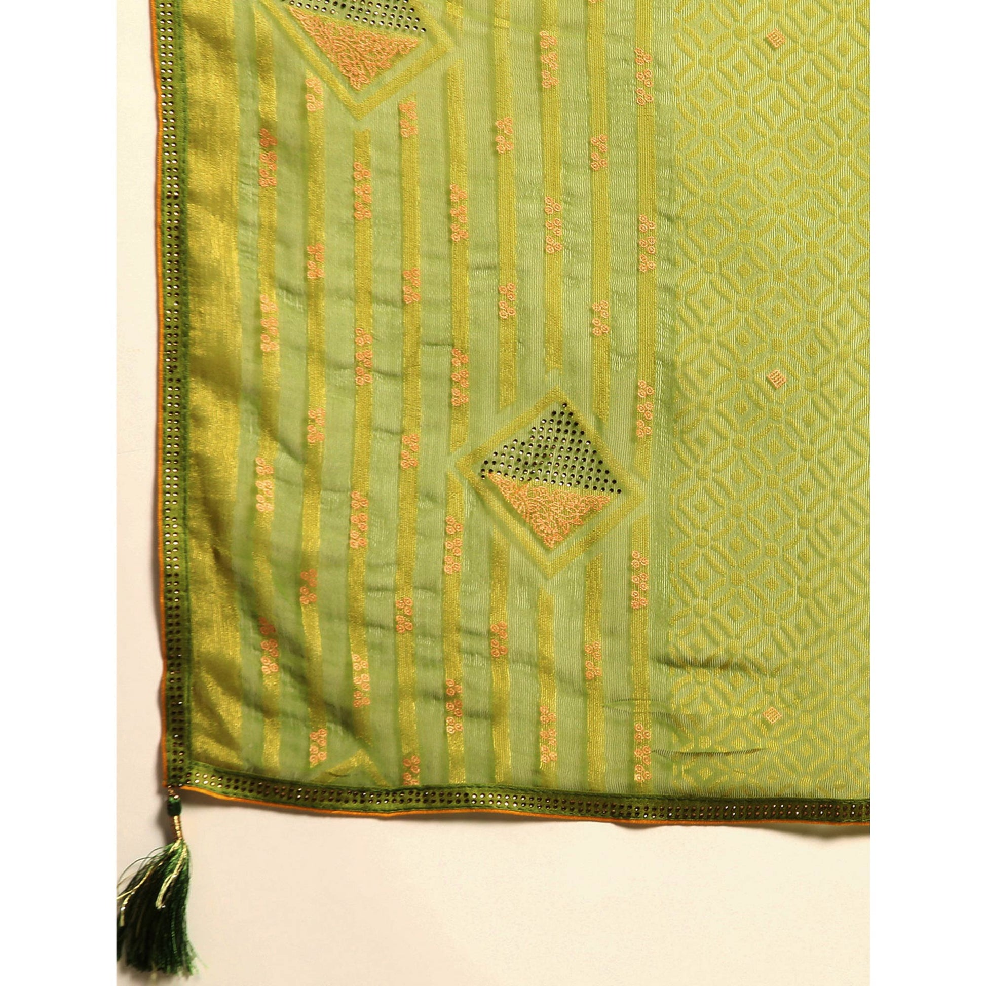 green-foil-printed-with-swarovski-brasso-saree