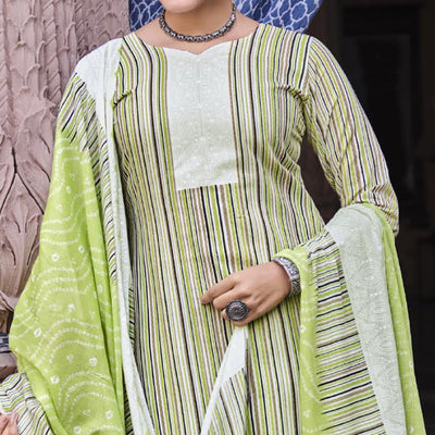 green-printed-pure-cotton-salwar-suit