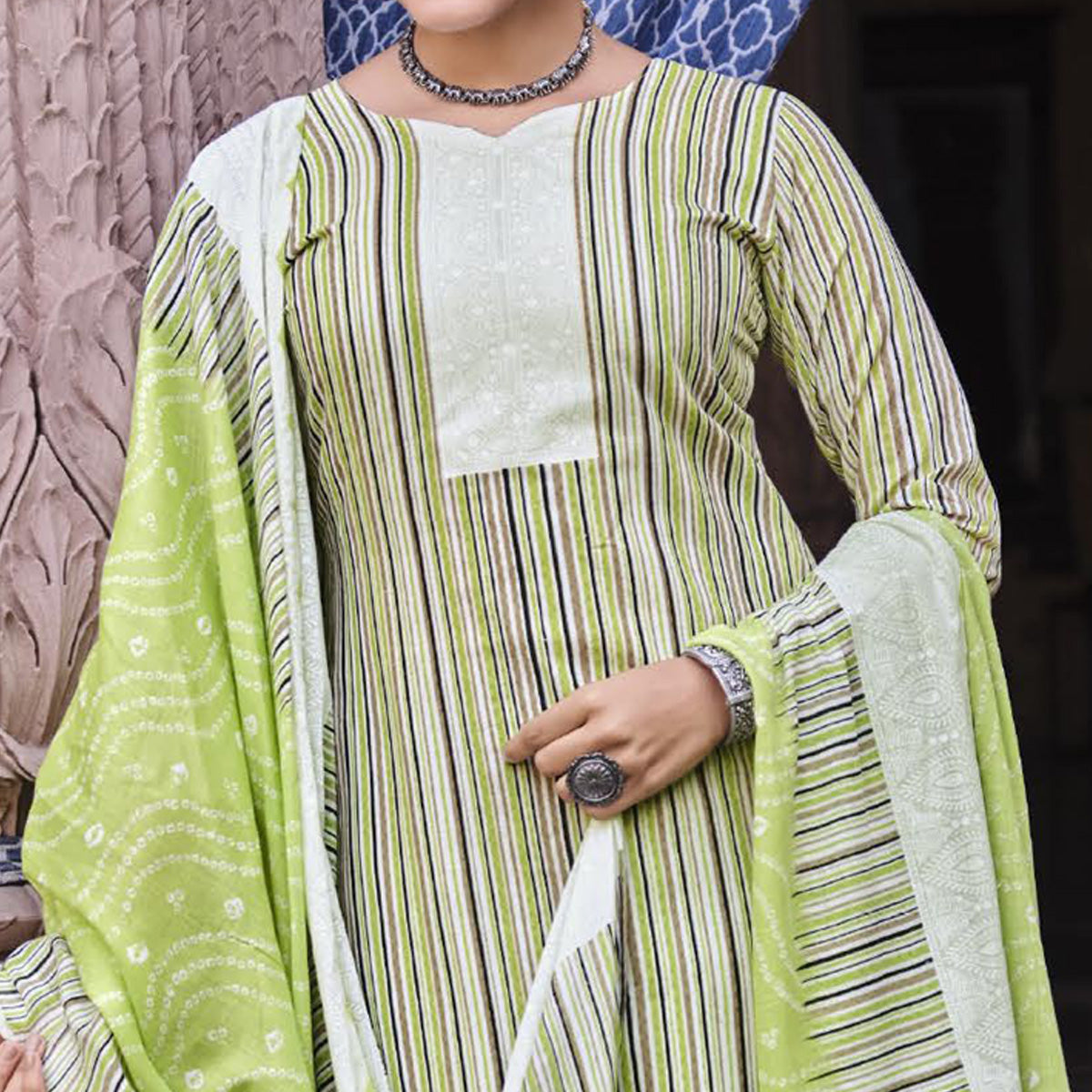 green-printed-pure-cotton-salwar-suit