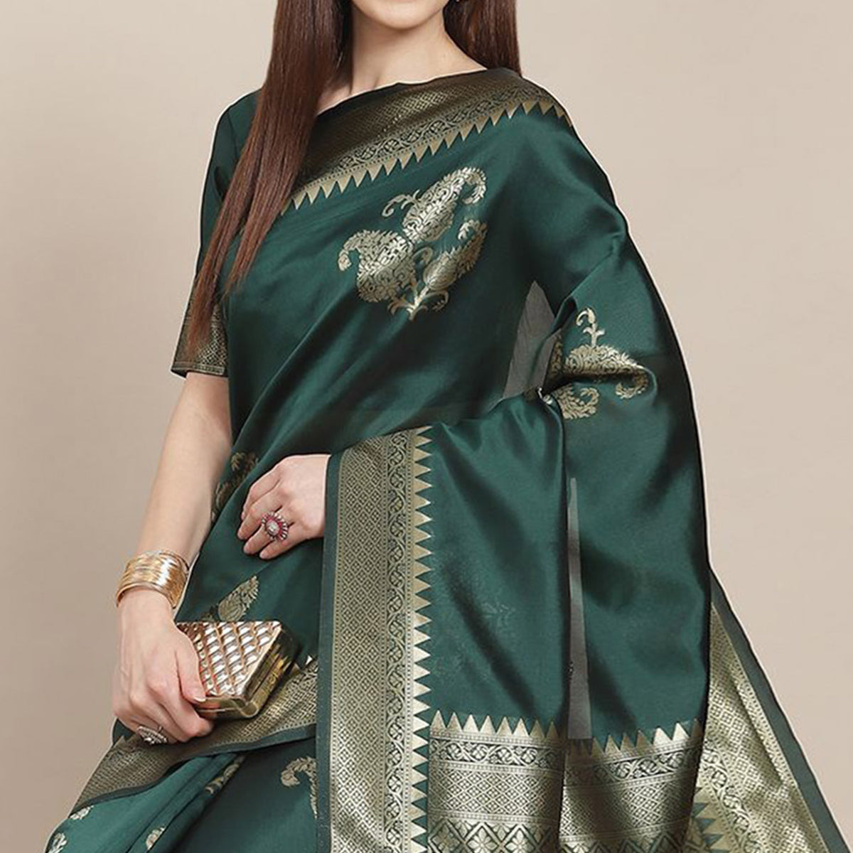 d-green-woven-banarasi-silk-saree