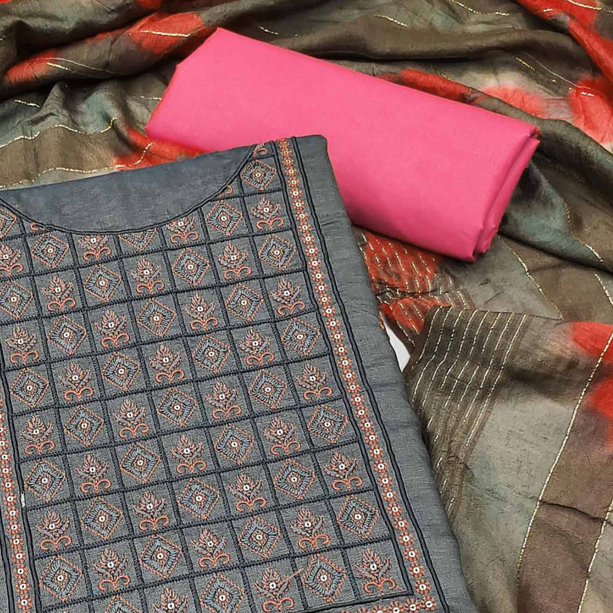 grey-embroidered-poly-cotton-dress-material-1