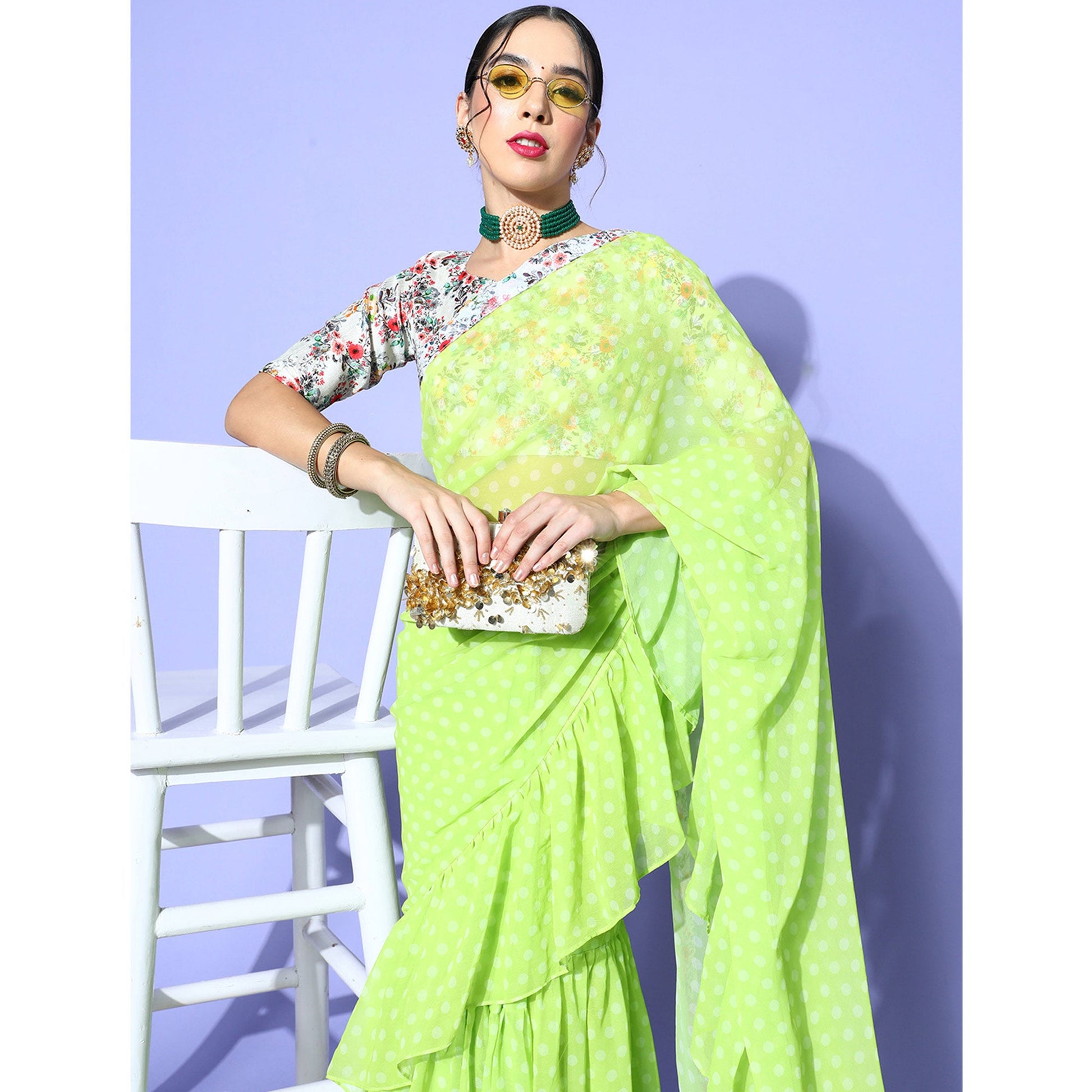 t-green-printed-georgette-saree