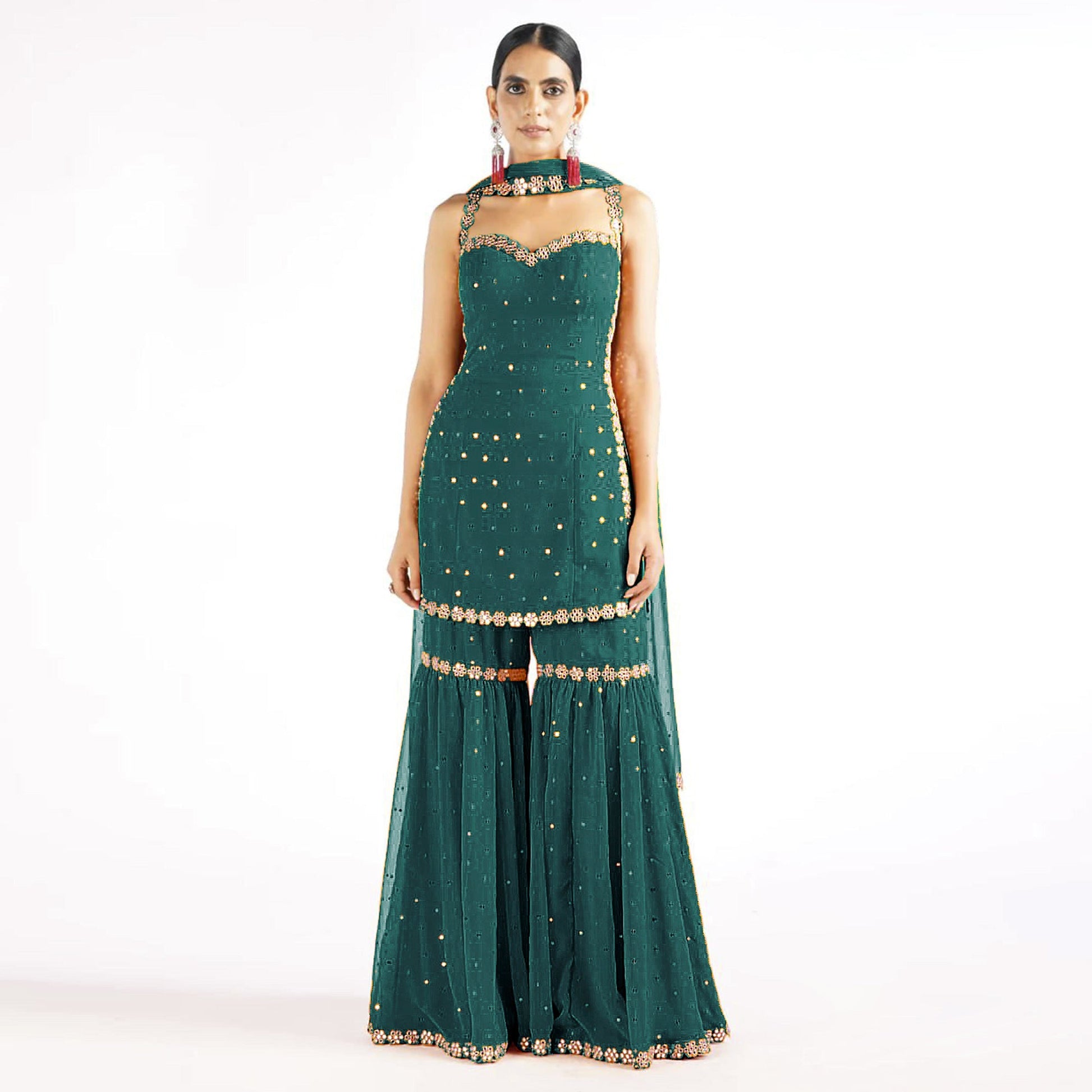green-sequins-embroidered-georgette-sharara-suit