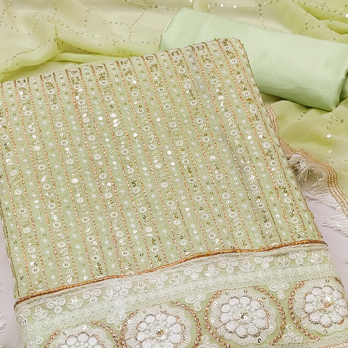 green-sequence-embroidered-georgette-dress-material-1