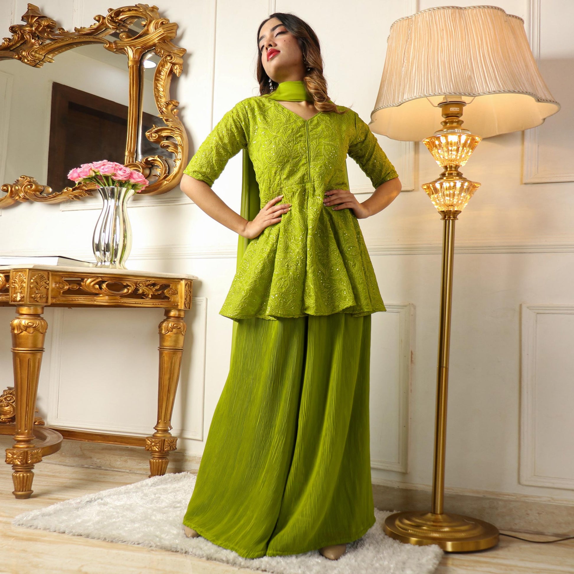 green-sequins-embroidered-georgette-sharara-suit-1