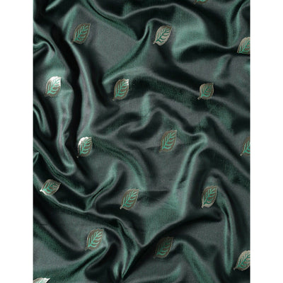 green-woven-kanjivaram-silk-saree-withtassels