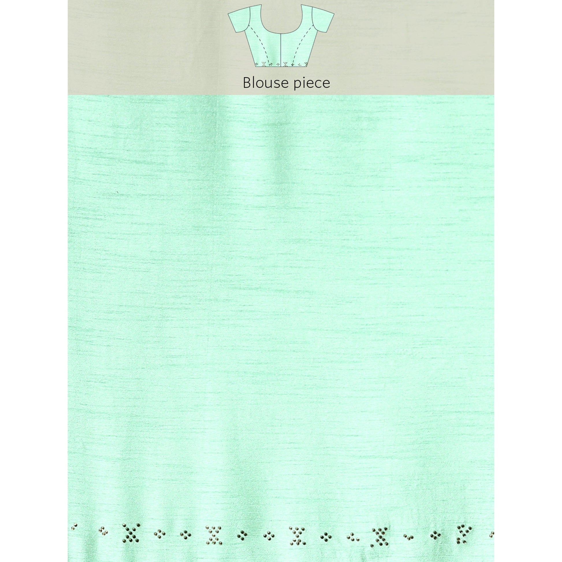 Ligth Purple Floral Embroidered Organza Saree