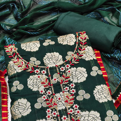 2-green-woven-banarasi-silk-dress-material
