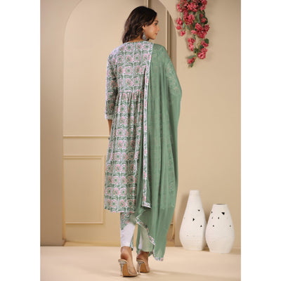 green-floral-printed-pure-cotton-naira-cut-suit