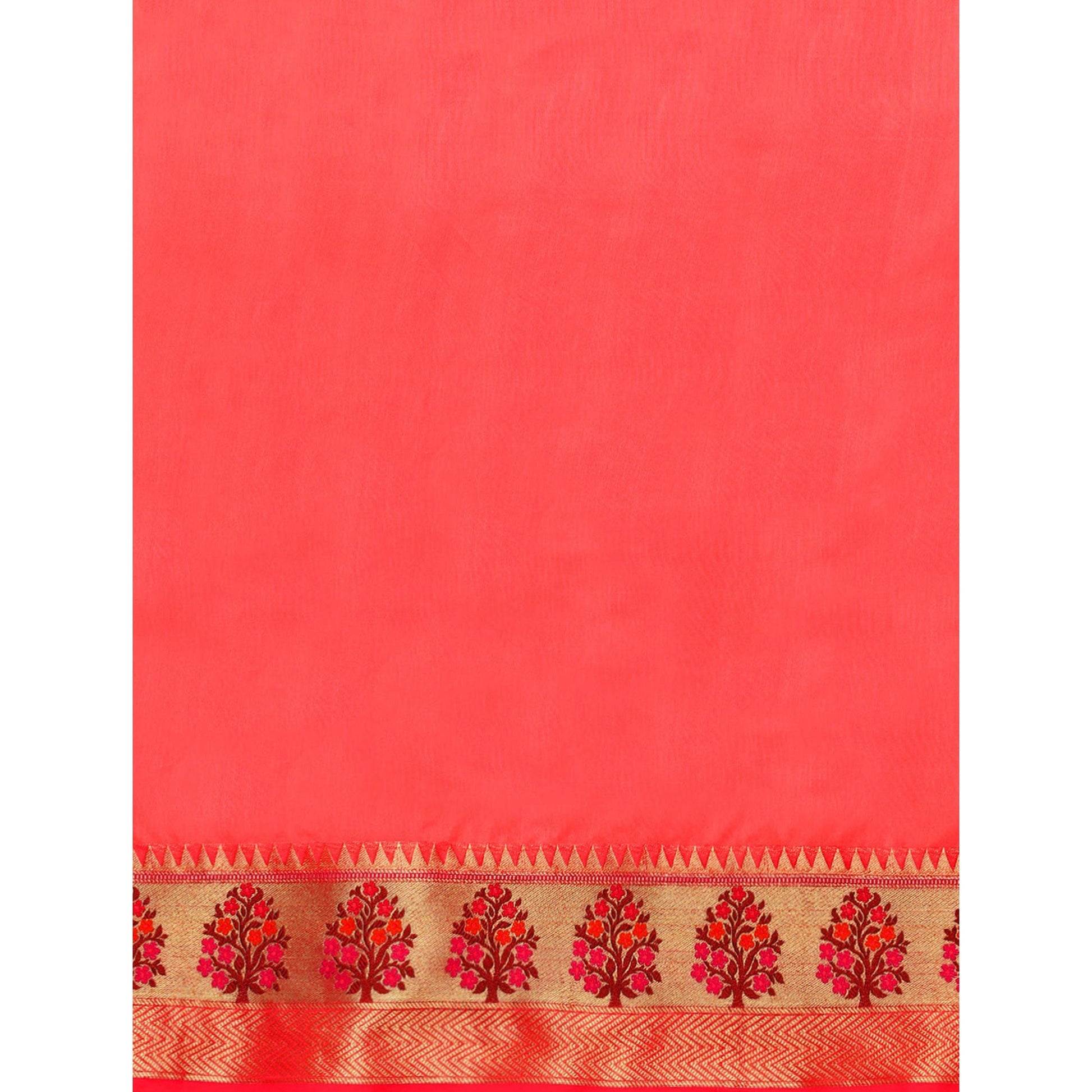 Gajari Woven Organza Saree