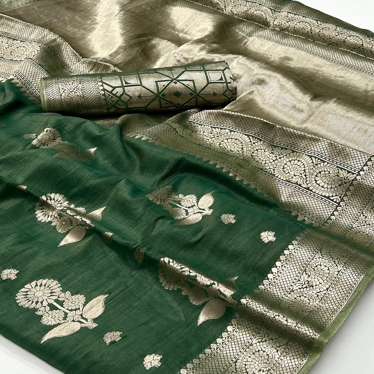 61green-floral-woven-organza-saree