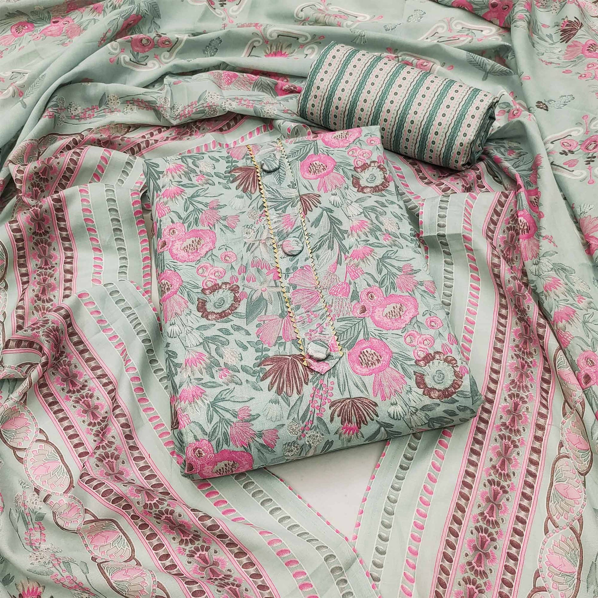 green-floral-printed-poly-cotton-dress-material-4