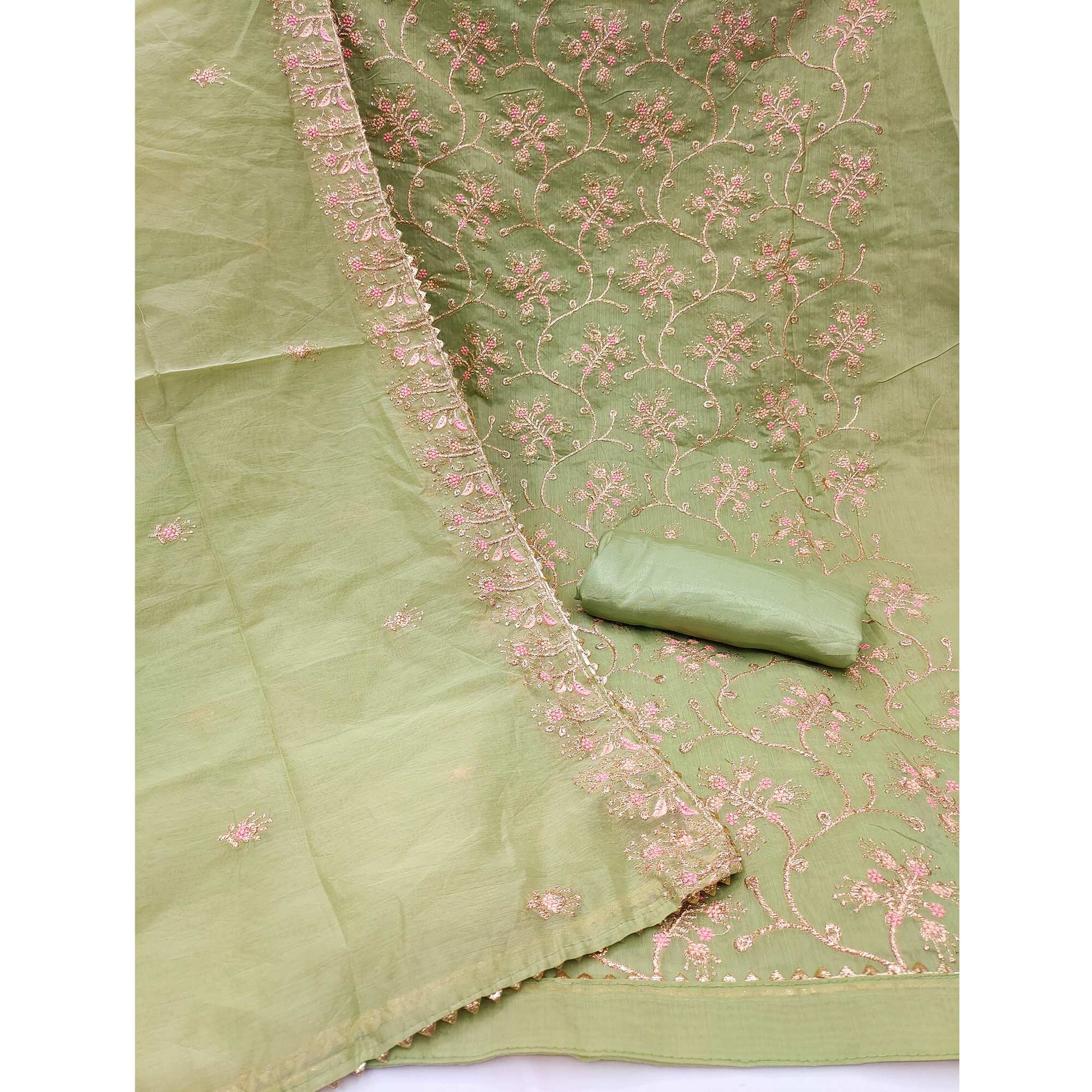 green-floral-embroidered-chanderi-dress-material-5