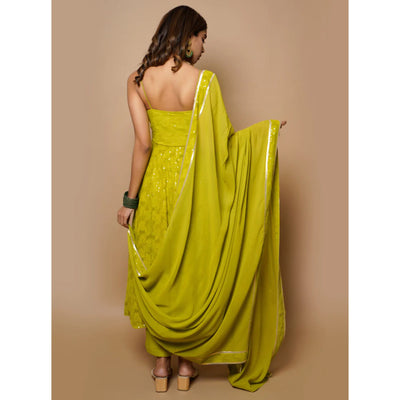 h-green-lucknowi-chikankari-work-georgette-anarkali-suit