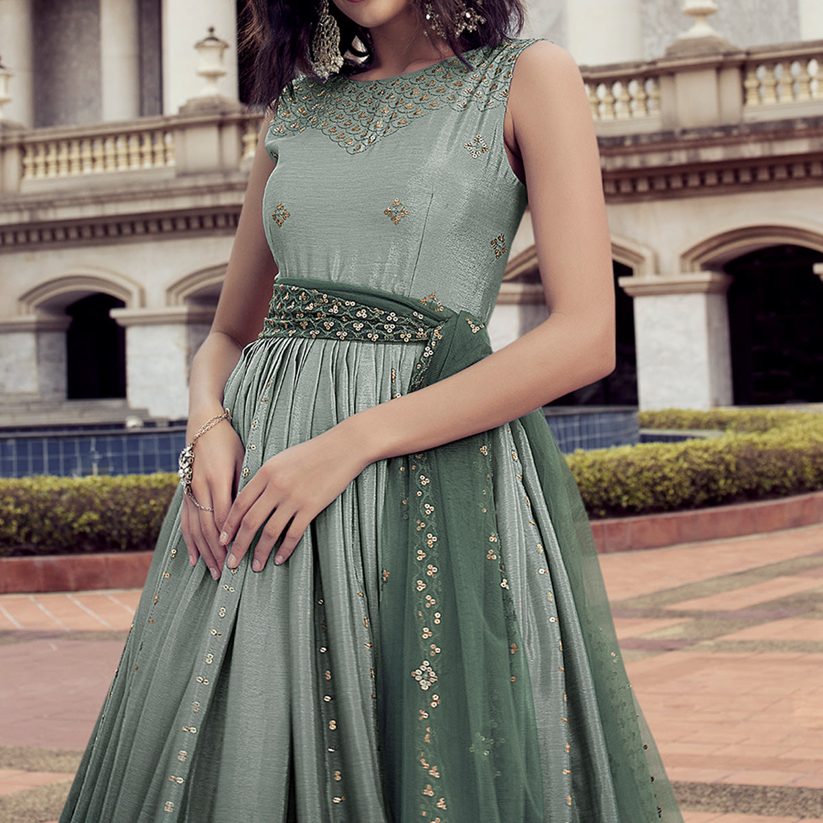 green-sequence-embroidered-chiffon-gown-1