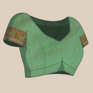 Gajari Woven Cotton Silk Saree