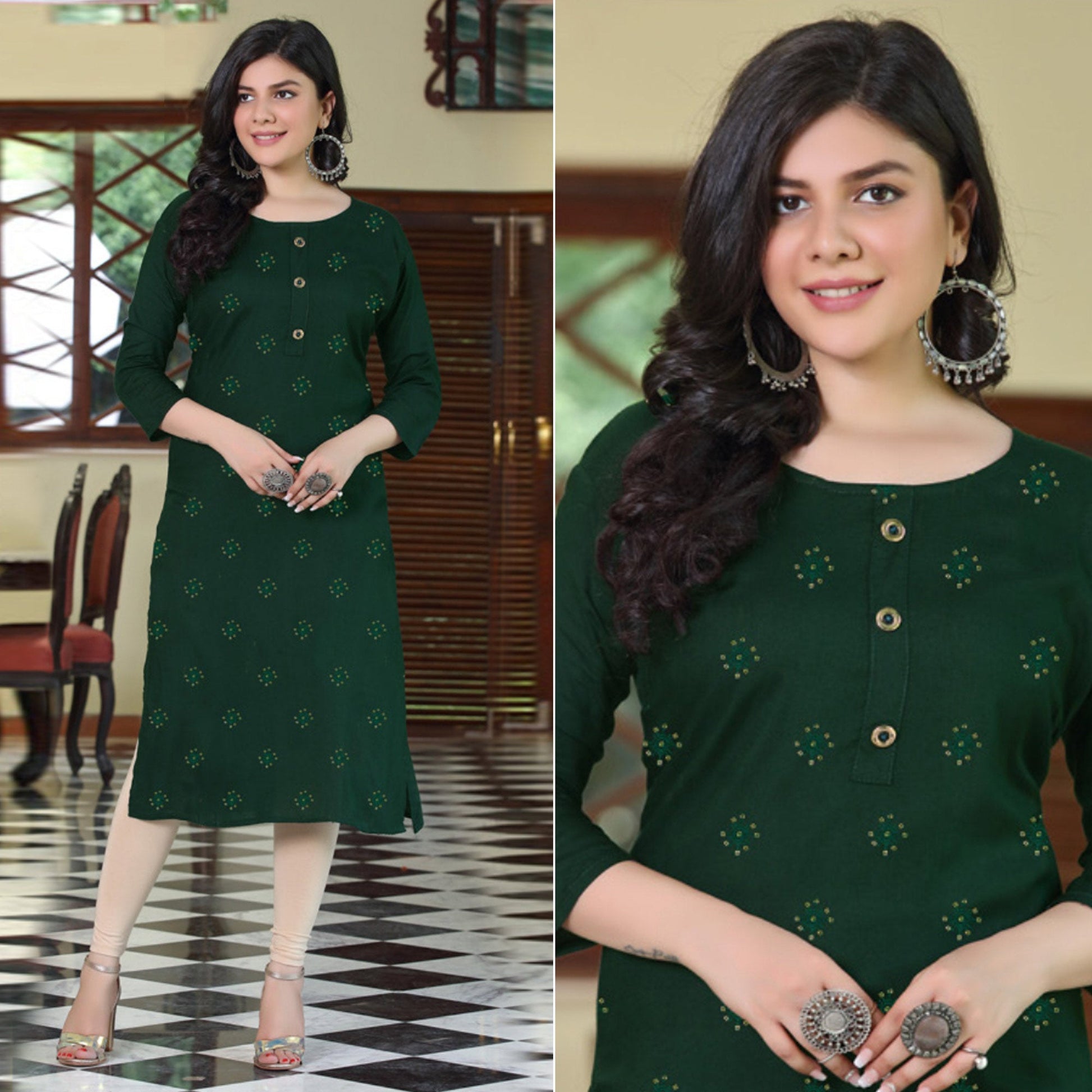 green-embroidered-rayon-kurti-2