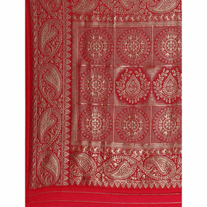 Blue Woven Kanjivaram Silk Saree