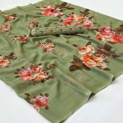6-green-floral-digital-printed-georgette-saree