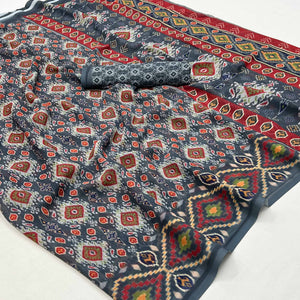 grey-digital-printed-georgette-saree