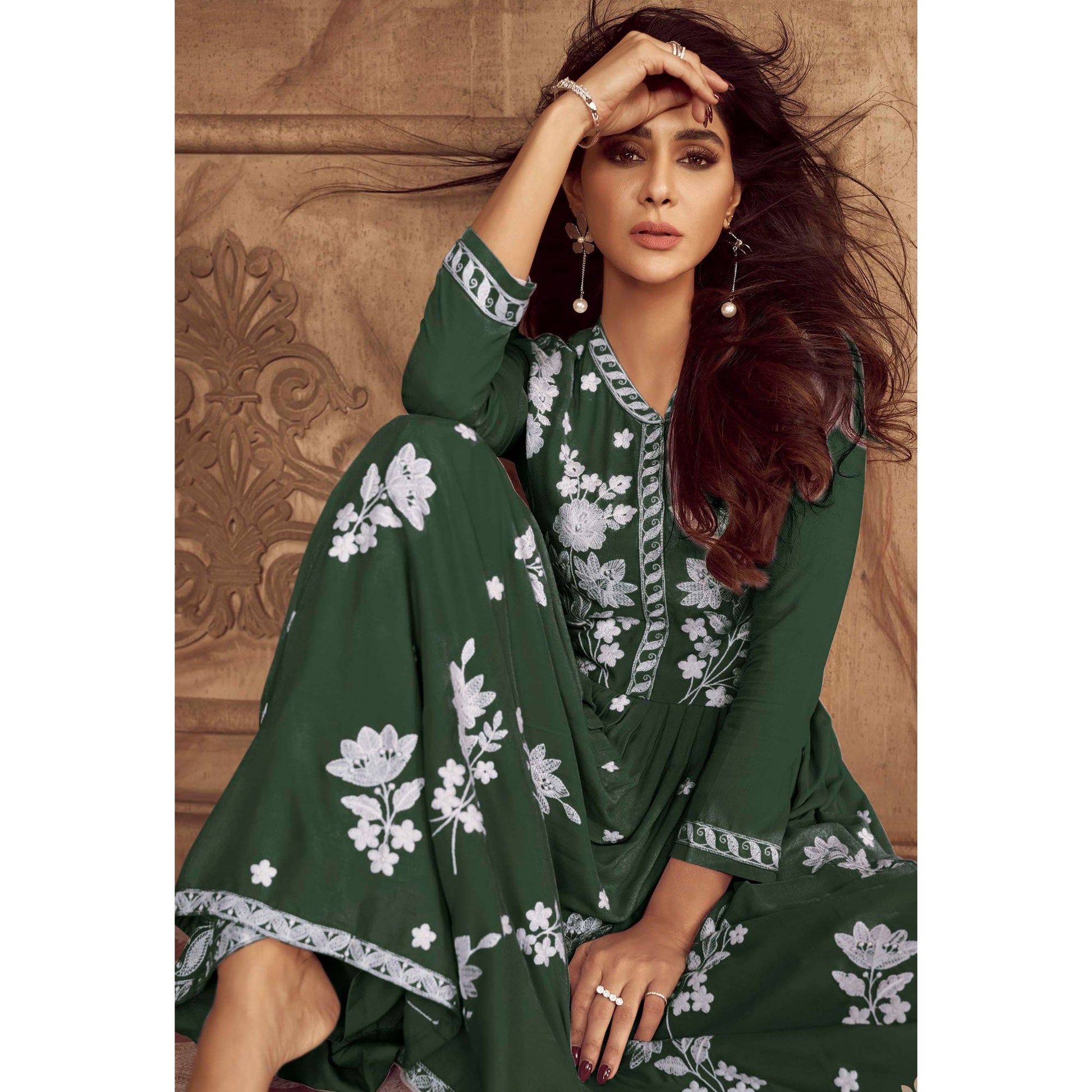 green-lucknowi-embroidered-rayon-palazzo-suit-2