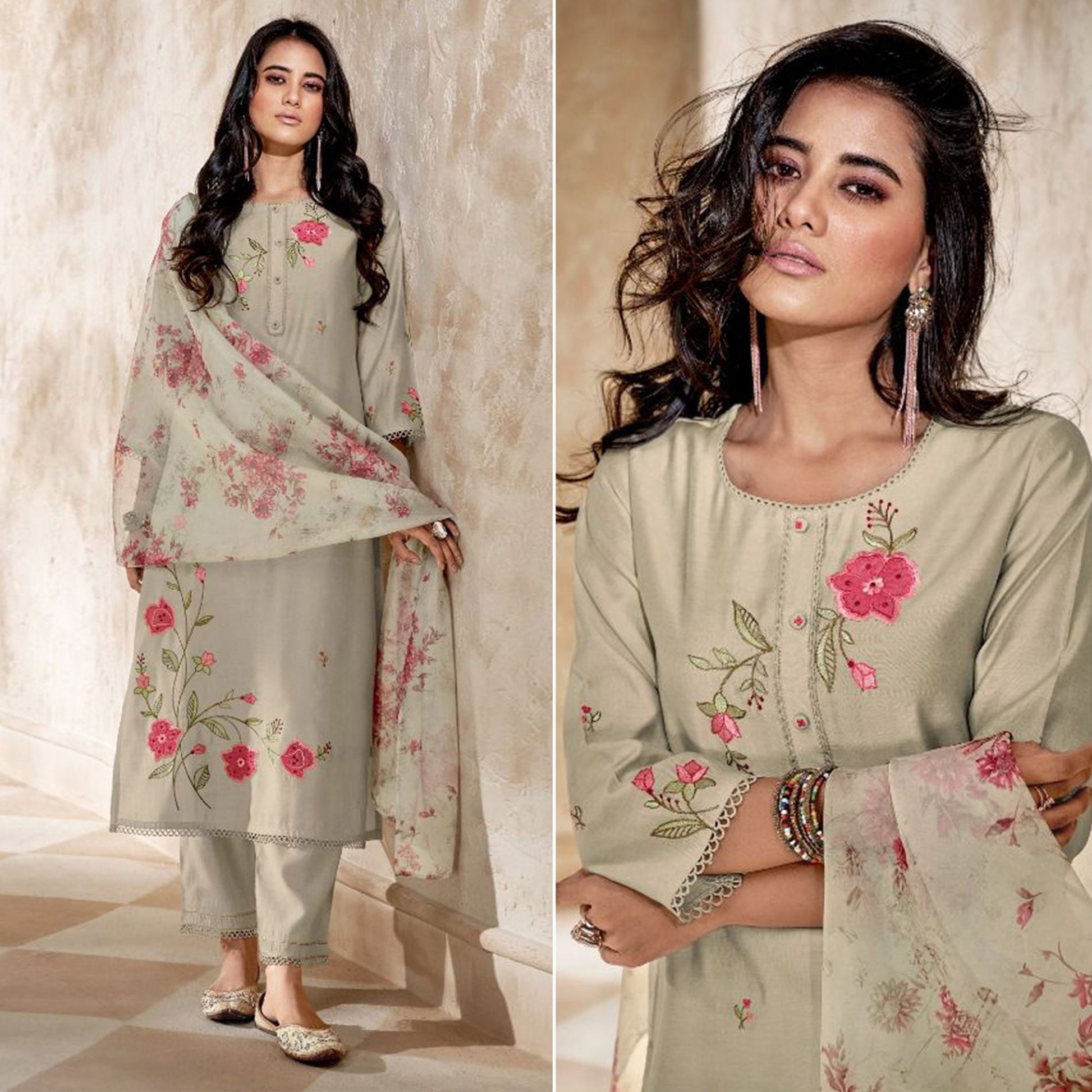 grey-floral-embroidered-viscose-suit