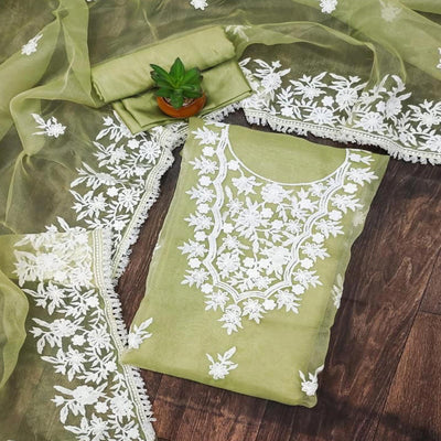 green-floral-embroidered-organza-dress-material-3