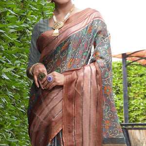 grey-floral-digital-printed-poly-cotton-saree
