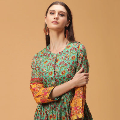 green-digital-printed-dola-silk-gown