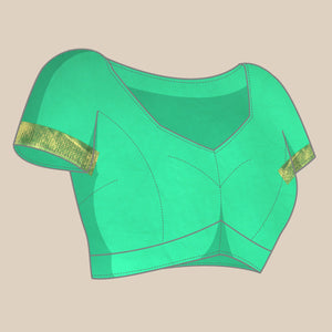 green-floral-embroidered-organza-saree-6