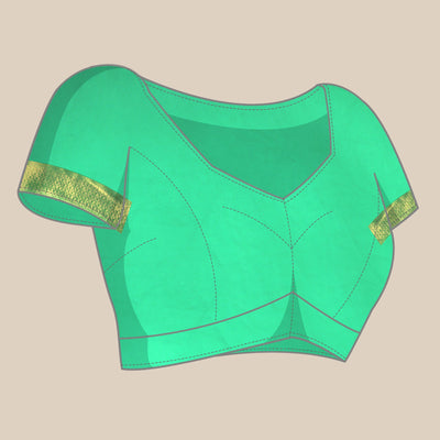 green-floral-embroidered-organza-saree-6