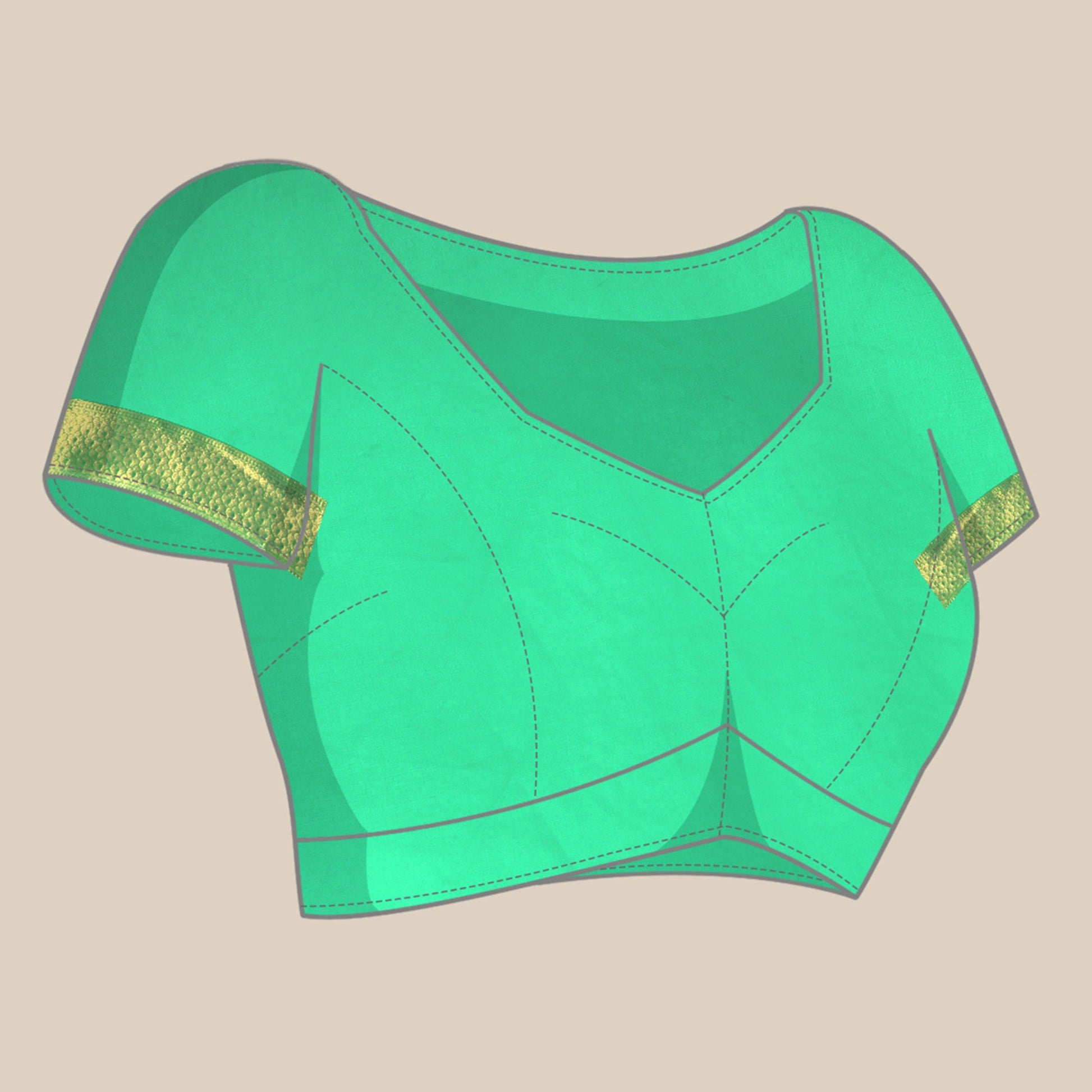 green-floral-embroidered-organza-saree-6