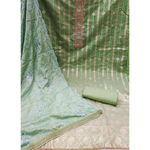 green-woven-banarasi-silk-dress-material-3