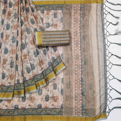grey-floral-digital-printed-linen-saree