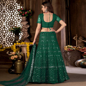 green-sequins-embroidered-net-lehenga-choli