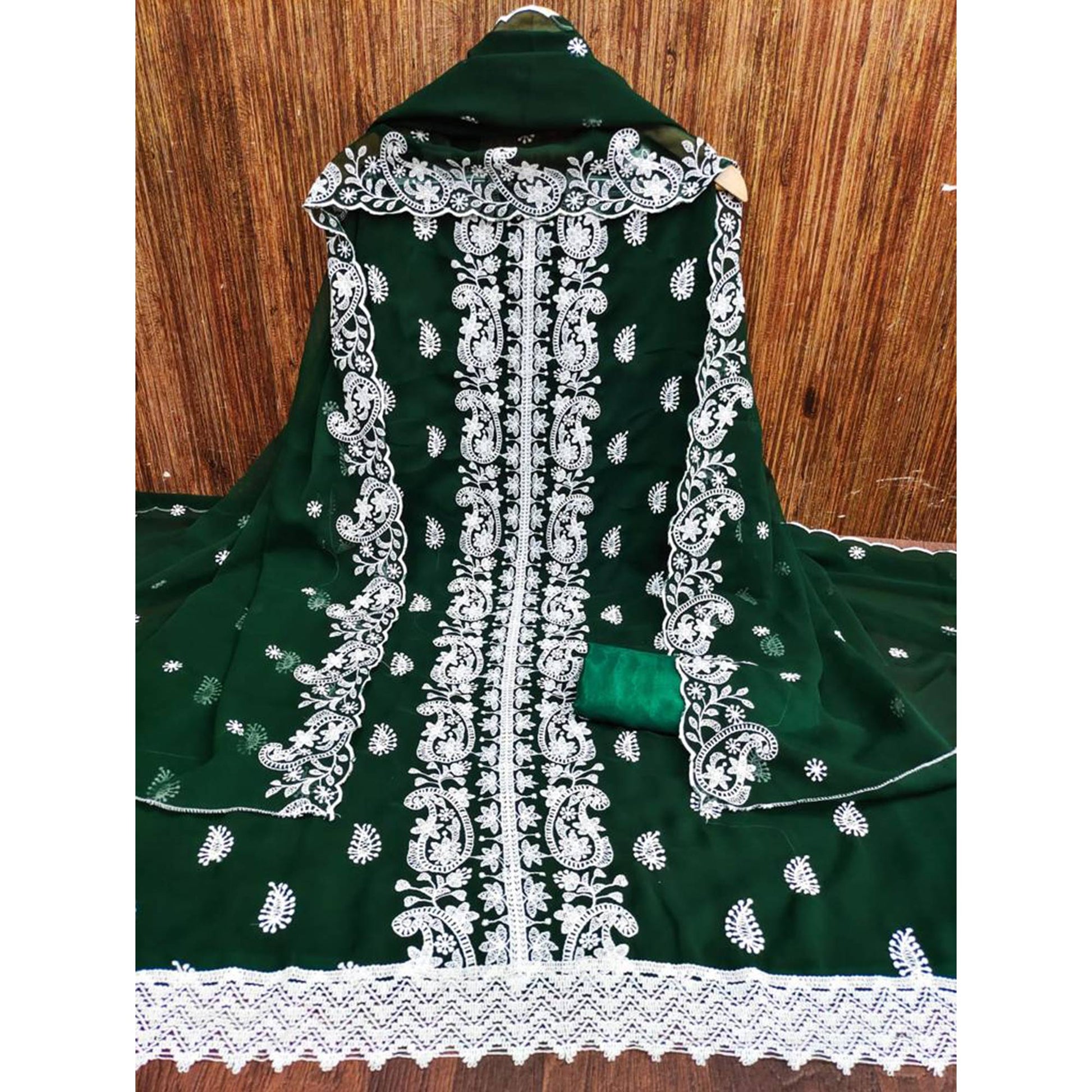 green-embroidered-georgette-dress-material-3