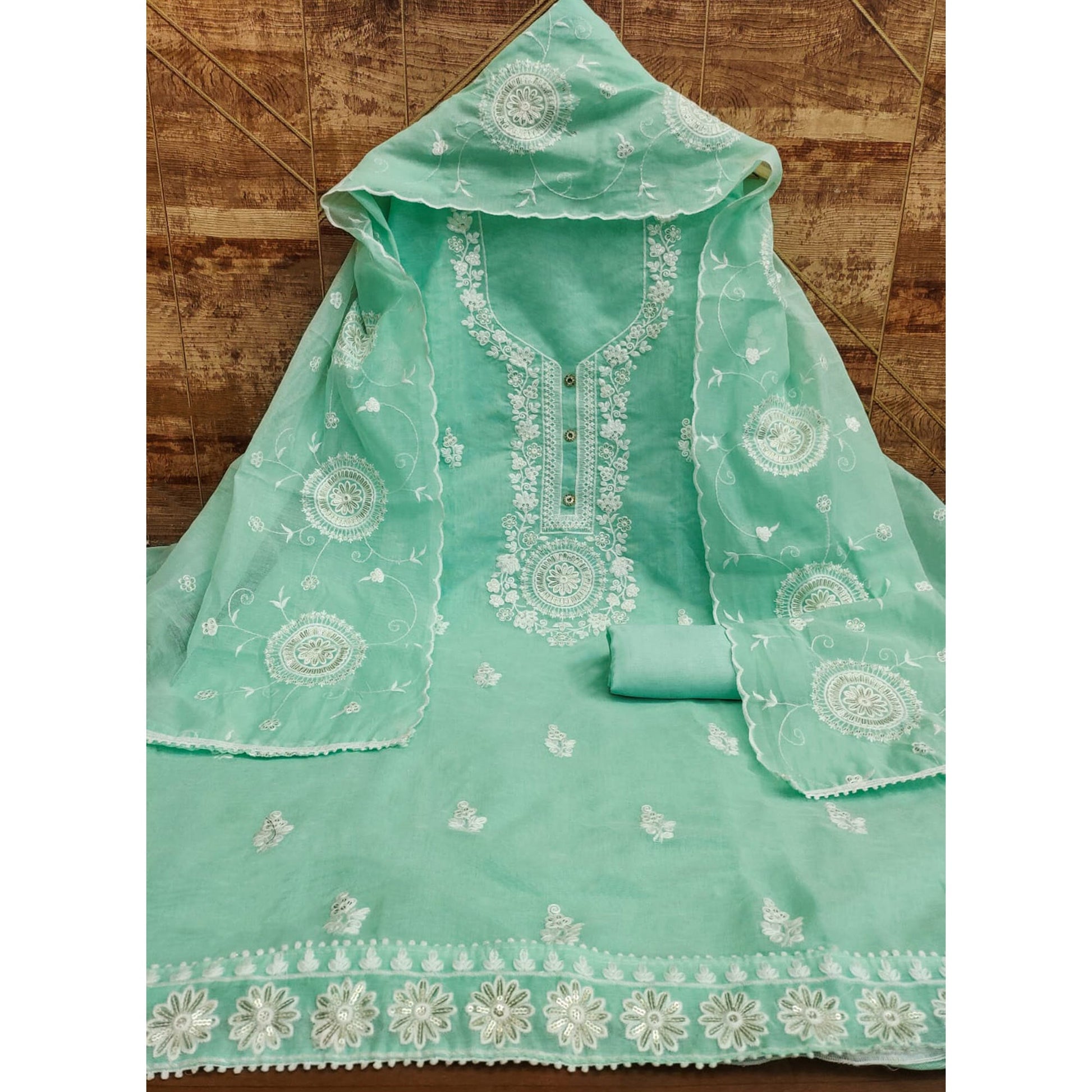 green-floral-embroidered-chanderi-dress-material-10