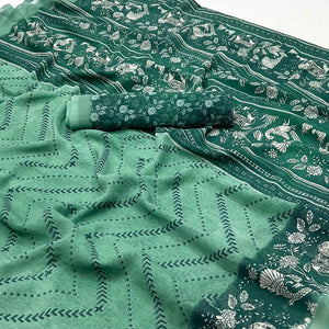 green-digital-printed-georgette-saree-2
