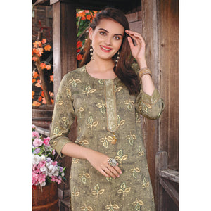 grey-printed-muslin-kurti
