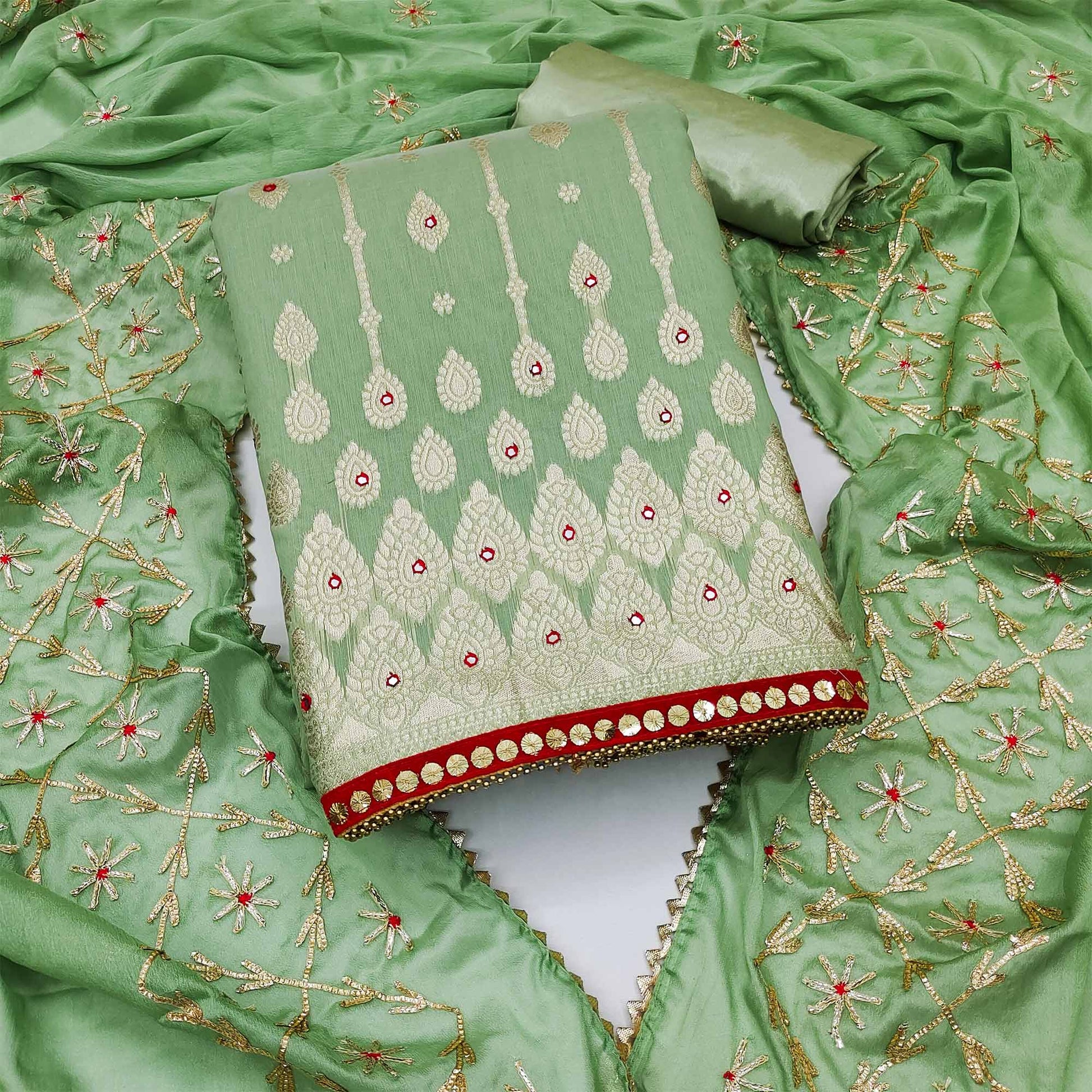 39-green-woven-banarasi-silk-dress-material