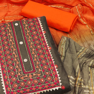 grey-floral-embroidered-poly-cotton-dress-material