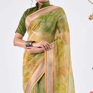 14green-printed-organza-saree-with-woven-border
