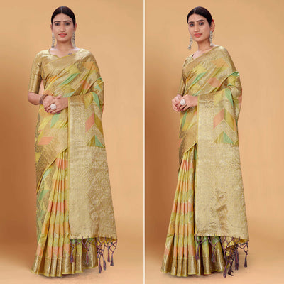 green-woven-organza-saree-with-tassels-14