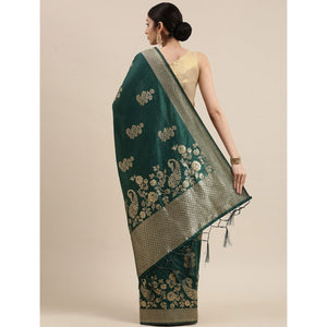 green-woven-kanjivaram-silk-saree-1