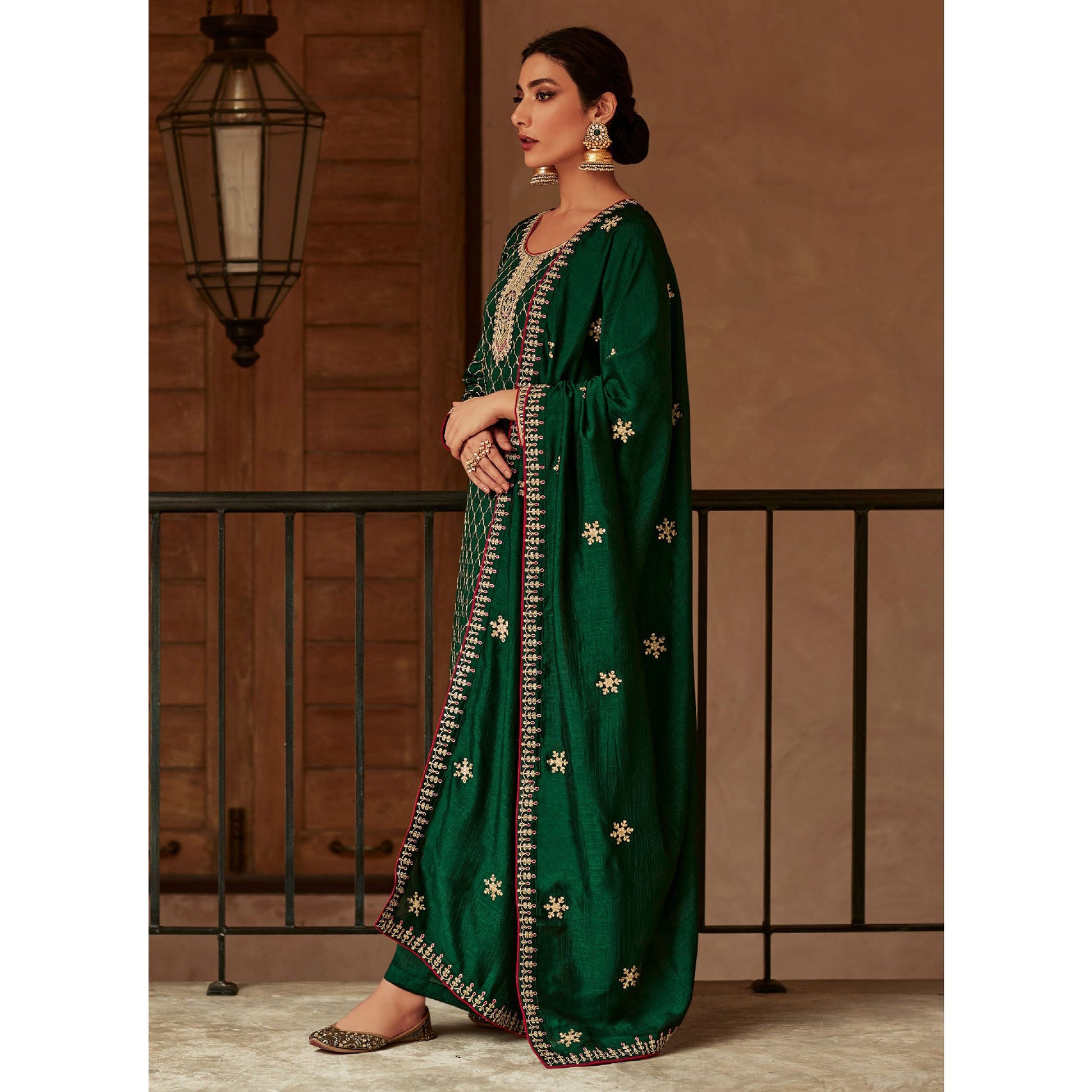 green-floral-embroidered-art-silk-palazzo-suit